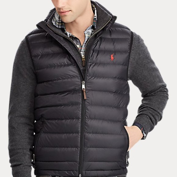 Polo Ralph Lauren Pony Full Zip Down Packable Vest - Picture 7 of 7